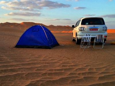 Camping in Rub al Khali Arabias Empty Quarter